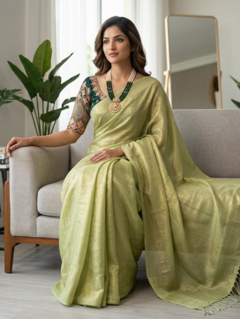 TISSUE SAREE