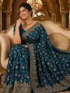 FANCY EMBROIDERY SAREE