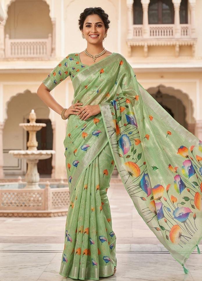 LINEN SIMMER SAREE